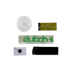 Amsterdam Greenline Bong Giftset - bongo + akcesoria ZESTAW