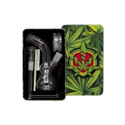 Amsterdam Greenline Bong Giftset - bongo + akcesoria ZESTAW
