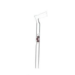 Lufka szklana Purple Corner z kulkami 11cm