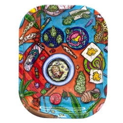 Tacka Metalowa G-Rollz Amsterdam Picnic Checked 14x18cm