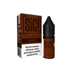 Sic! Salt Simplex Cola Ice 20mg 10ml